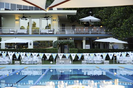 La piscina esterna del Circolo Canottieri Aniene