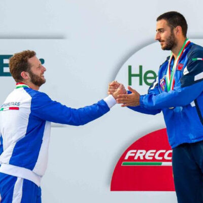 Tuffi, Larsen e Pizzini tricolori