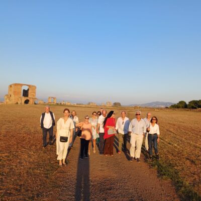 La visita alla Villa dei Quintili