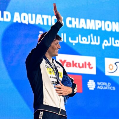 Nuoto, un altro argento mondiale per Nicolò Martinenghi