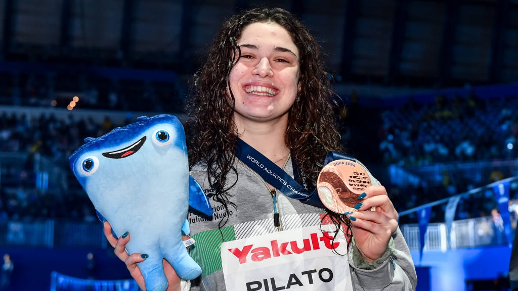 Nuoto, Benedetta Pilato conquista il bronzo mondiale nei 50 rana