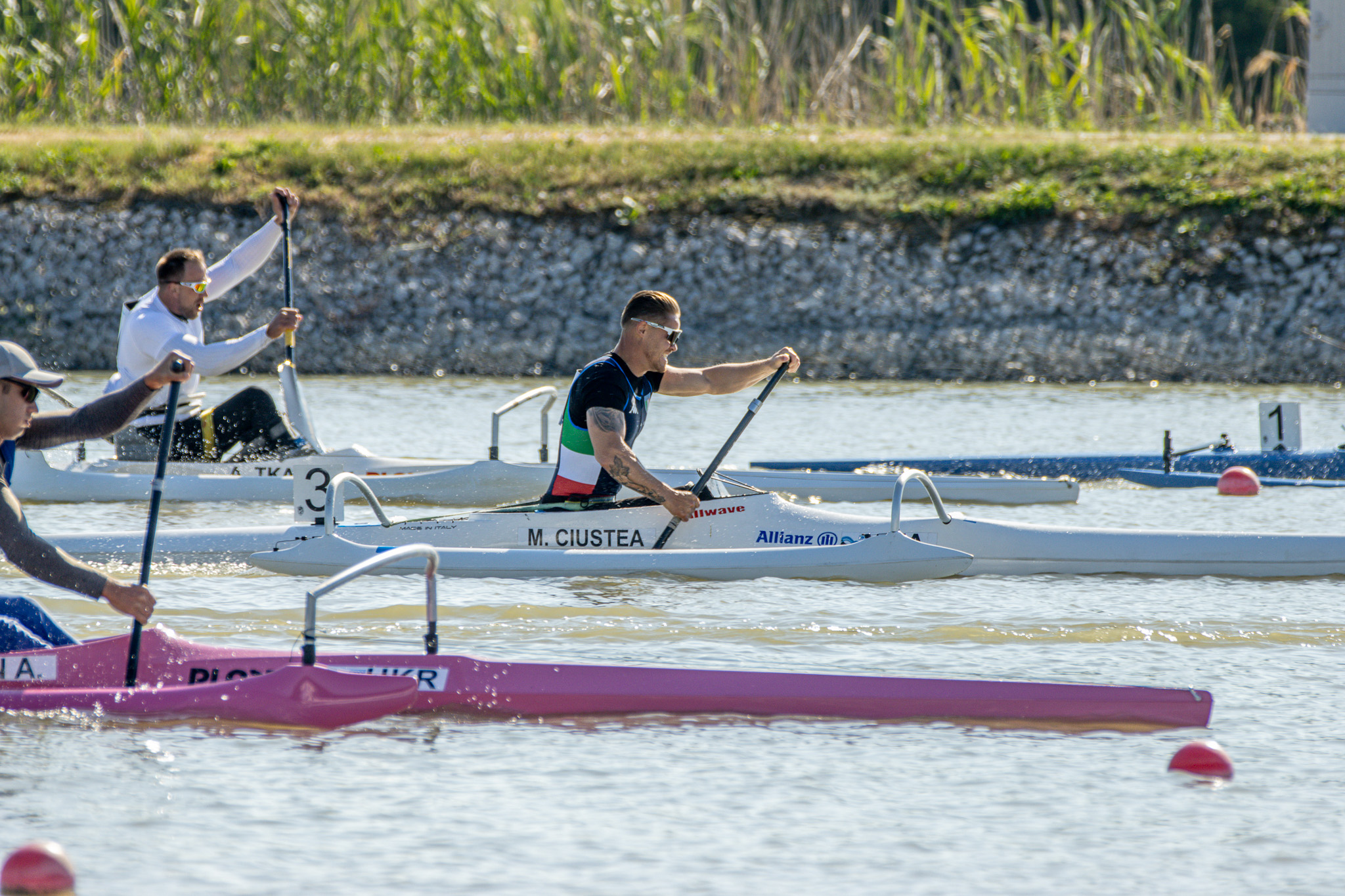 Paracanoa/Marius Bogdan Ciustea si qualifica per Parigi 2024