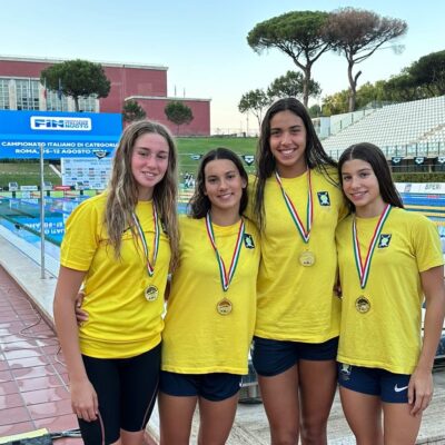 Nuoto, l'Aniene protagonista ai Campionati italiani Estivi di categoria
