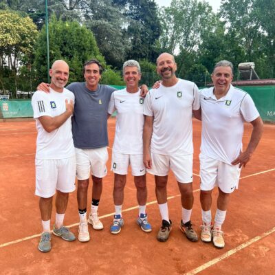 Tennis, l’Aniene è campione regionale nell’over 45 Lim 4.3