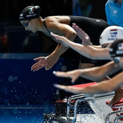 Mondiali di nuoto al via con Emma Virginia Menicucci protagonista con la 4x100sl