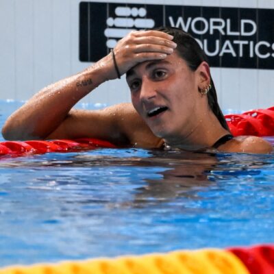 Mondiali di nuoto/Super Quadarellla nei 1500sl: argento con il record europeo