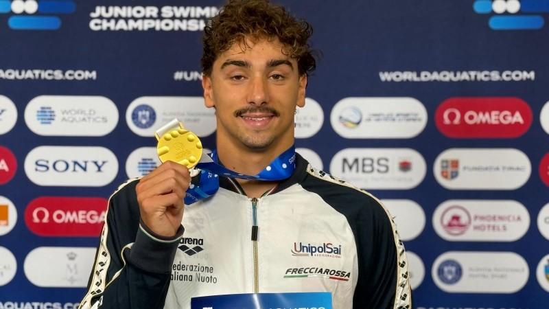 Nuoto: Daniele Del Signore vince l’oro nei 50 dorso ai Mondiali juniores