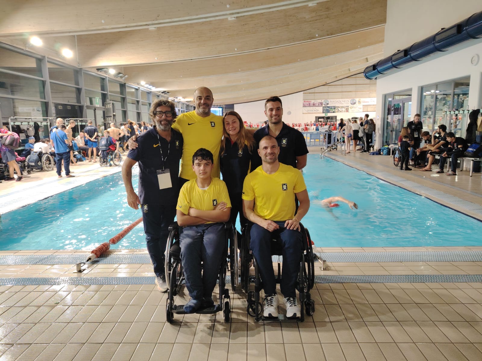 Nuoto paralimpico, dieci titoli italiani per gli atleti dell’Aniene