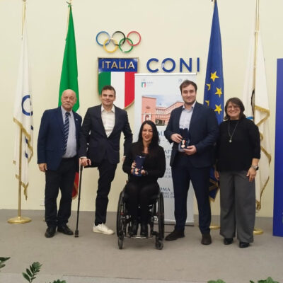 Le benemerenze sportive agli atleti dell'Aniene