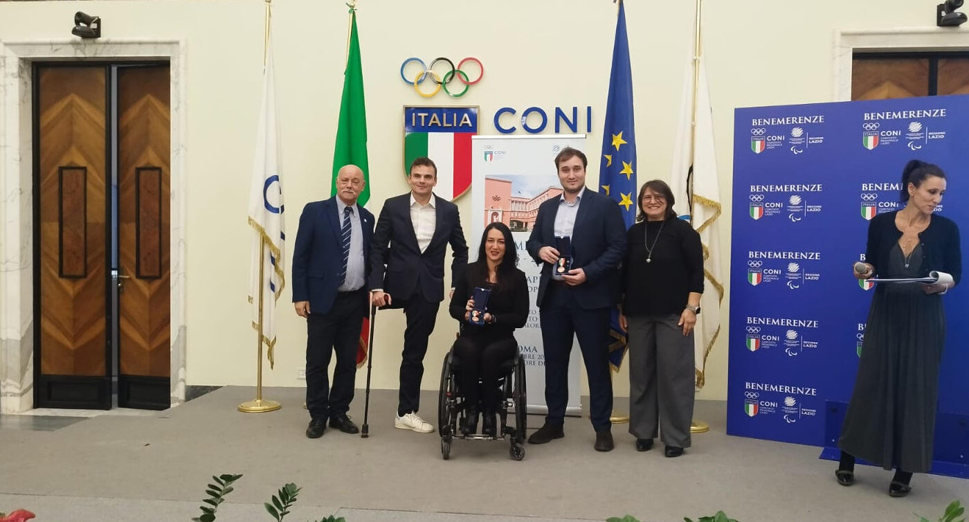 Le benemerenze sportive agli atleti dell'Aniene