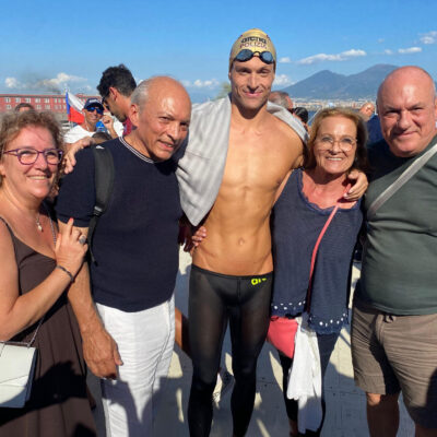 Acque libere, Alessio Occhipinti e Veronica Santoni protagonisti nella mitica Santa Fe-Coronda