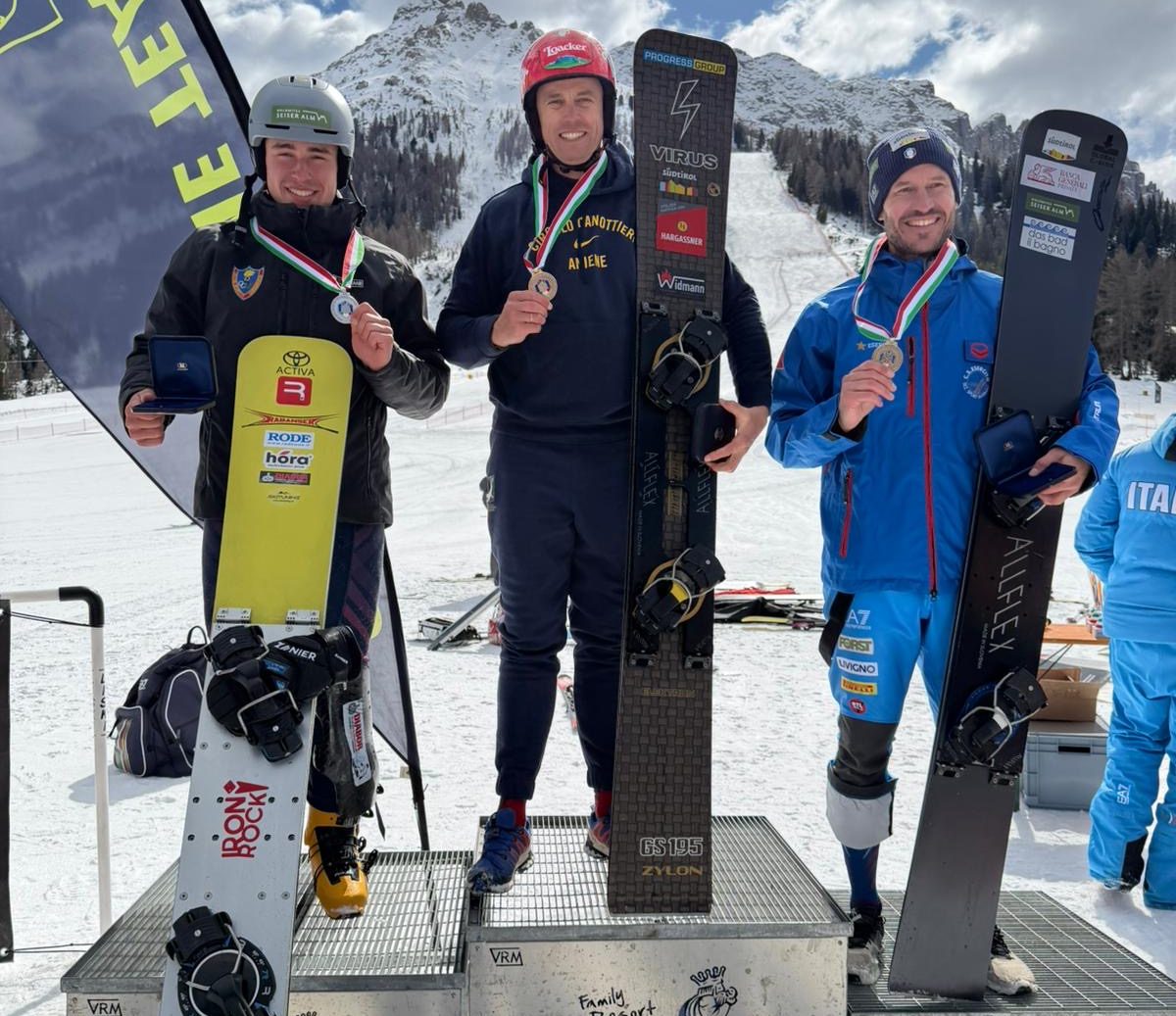 Snowboard, Fischnaller campione italiano nel gigante parallelo