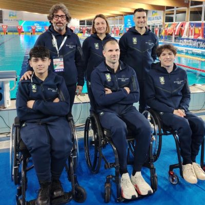Nuoto paralimpico: dieci successi dell'Aniene ai campionati italiani