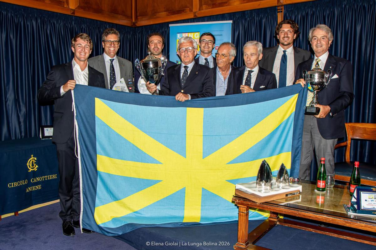 Vela, la serata delle premiazioni de «La Lunga Bolina 2026 Trofeo Banca Patrimoni Sella &C»