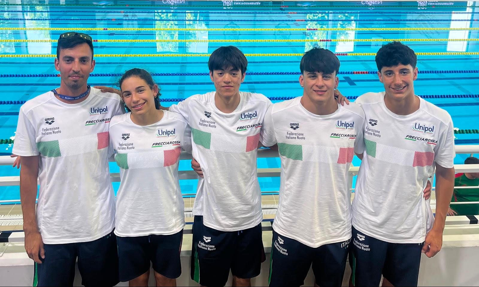 Nuoto: l'Aniene alla Coppa Comen