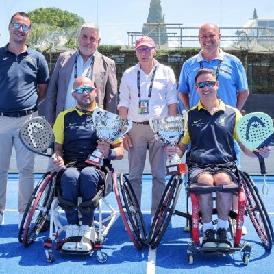 Galliano-Taramelli, successo bis al BNL Italy Major Wheelchair Padel