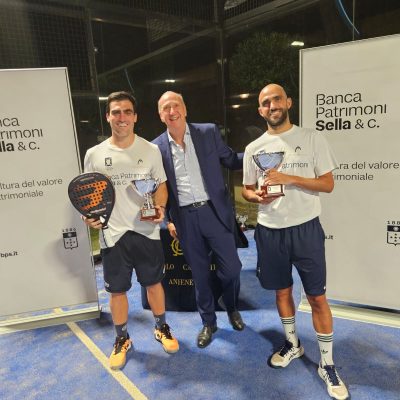 Padel, i vincitori del Torneo sociale