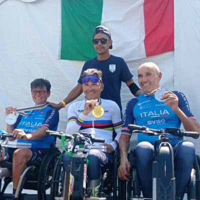 Paraciclismo: due argenti mondiali per Luca Mazzone. «Dentro brucia il fuoco della passione»