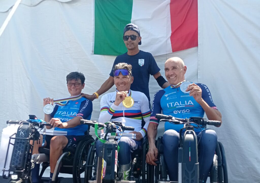 Paraciclismo: due argenti mondiali per Luca Mazzone. «Dentro brucia il fuoco della passione»