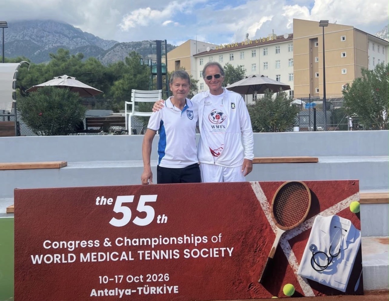 Tennis: doppio successo per Valerio Borsetti ai Mondiali Medici 