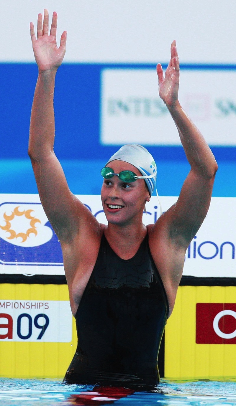 Federica Pellegrini (foto POOL ROMA 2009.COM)